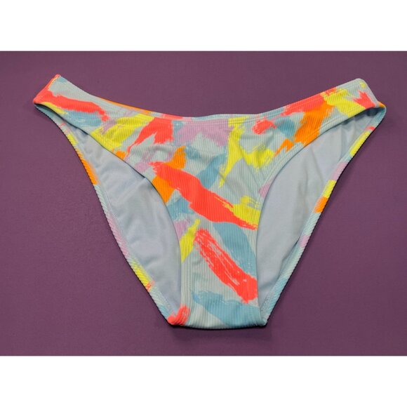 Wild Fable - Women's Ribbed Bikini Bottom - Light Blue - Extra Large(16) - Picture 1 of 11